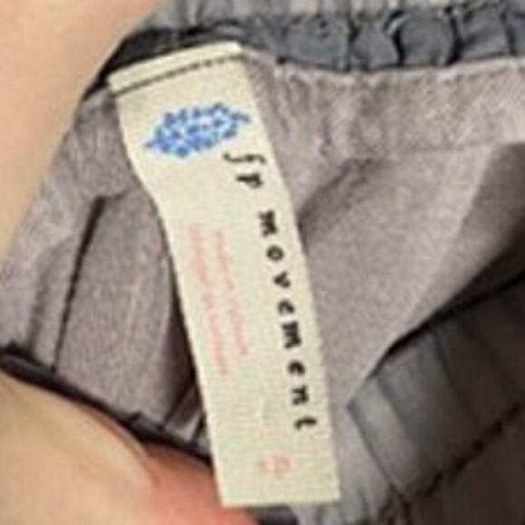 Free People Movement The Way Home Jogger Pull On Pants High Rise in Deep Sea - Picture 12 of 16